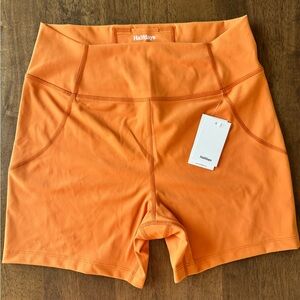 Half days Orange bike Shorts